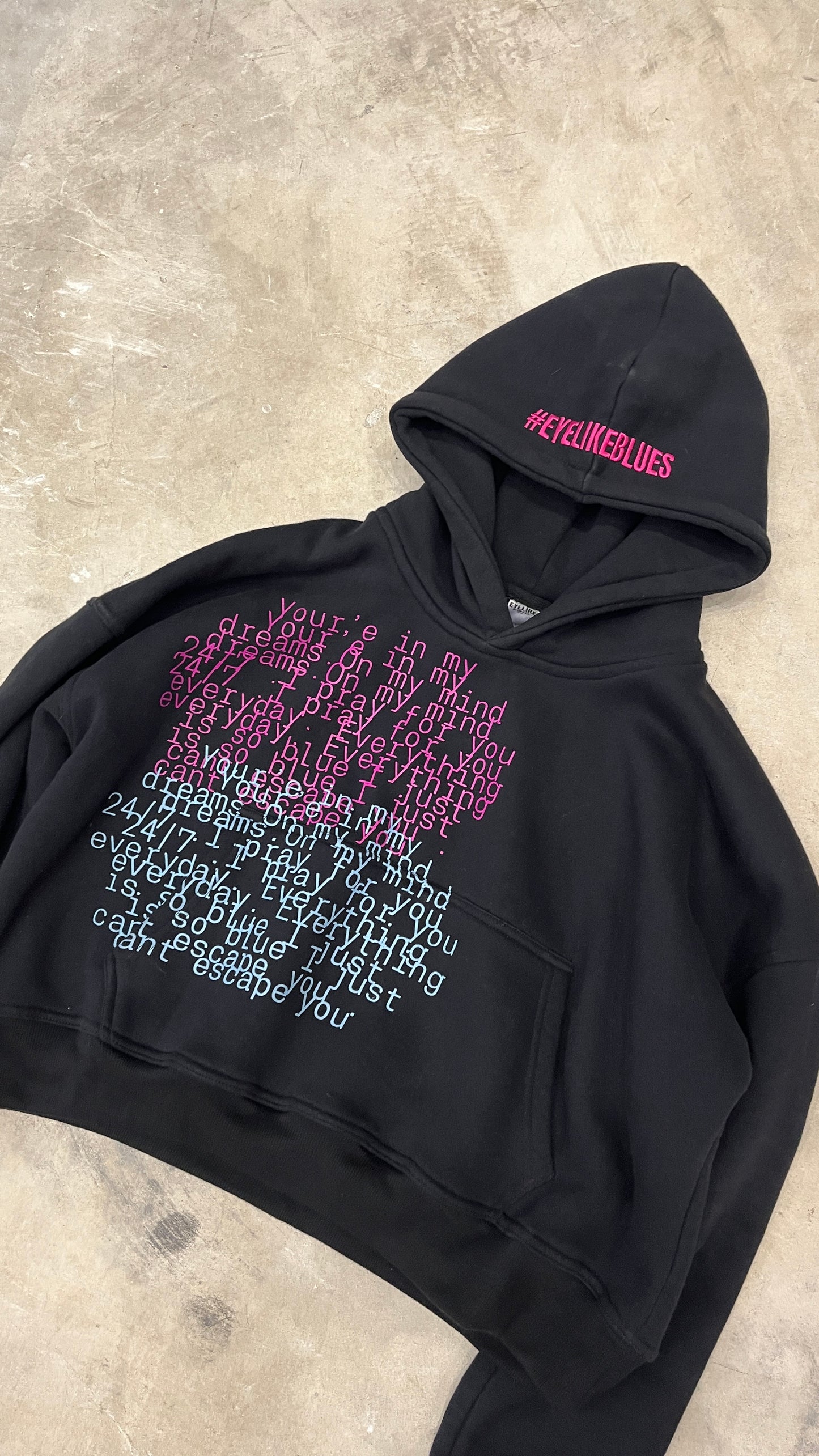 “Everything’s so blue” Hoodie