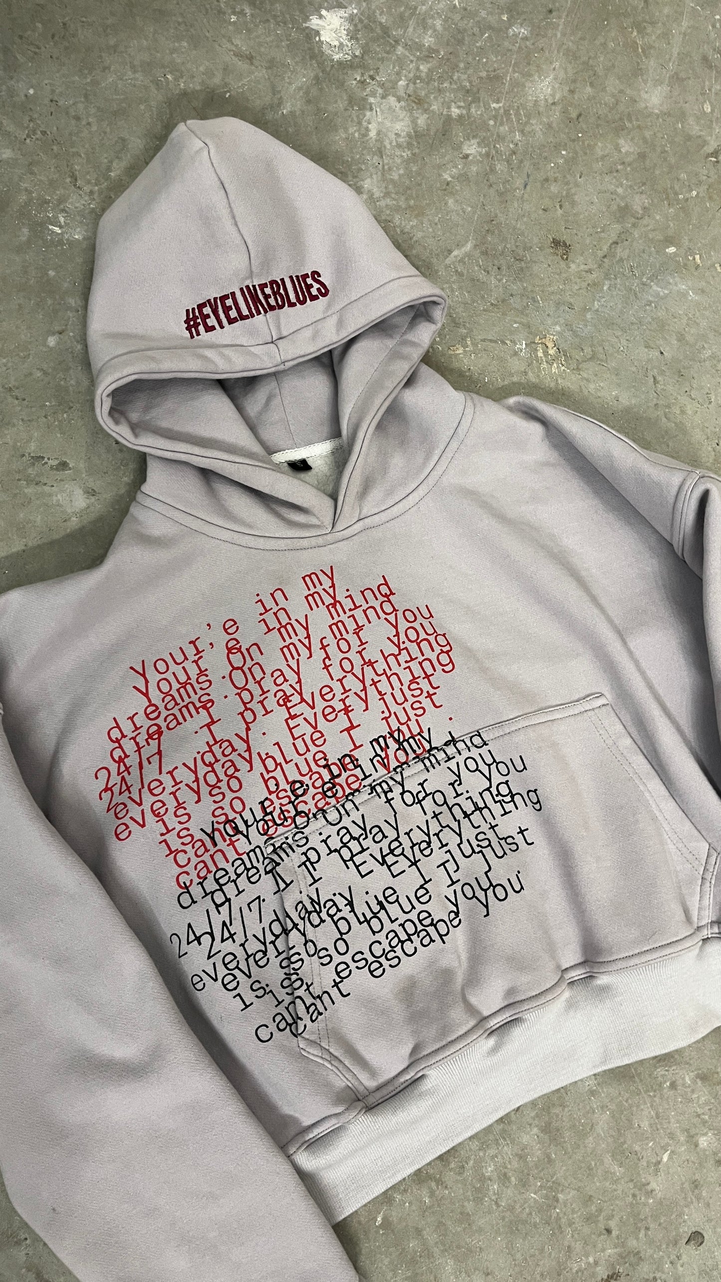 “Everything’s so blue” Hoodie